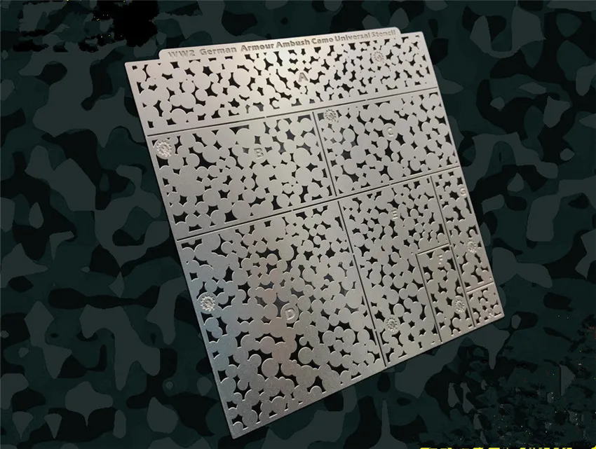 1/35 весы Второй мировой войны Пособия по немецкому языку Armour засада камуфляж