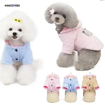 

Dog clothes 2019 New Dog Coat Jacket Hoodie Winter soft and warm two legs for small dog medium dogs size S-XXL free shipping