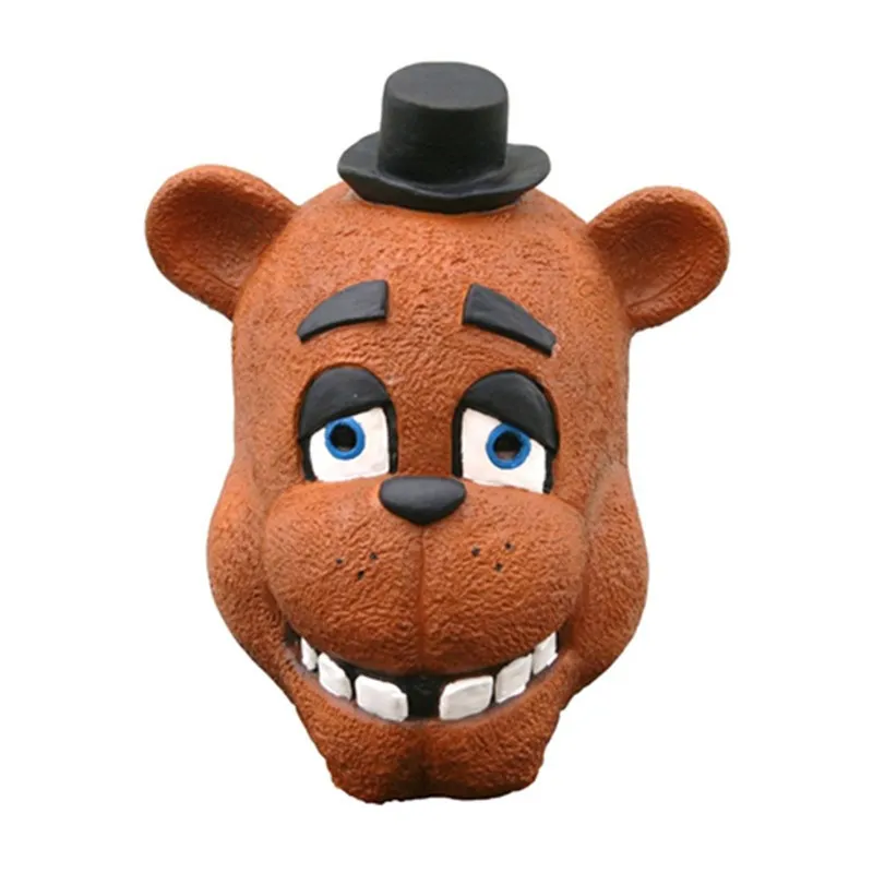 Игра Five Nights At Freddy's FNAF Маска Freddy Fazebear сумки Чика; Фокси страшные маски для вечеринки в честь празднования Хеллоуина реквизит латексная на все лицо маски головные уборы