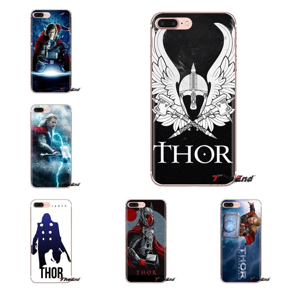 

Soft Transparent Shell Covers movie Marvel thor For Huawei G7 G8 P7 P8 P9 P10 P20 P30 Lite Mini Pro P Smart Plus 2017 2018 2019