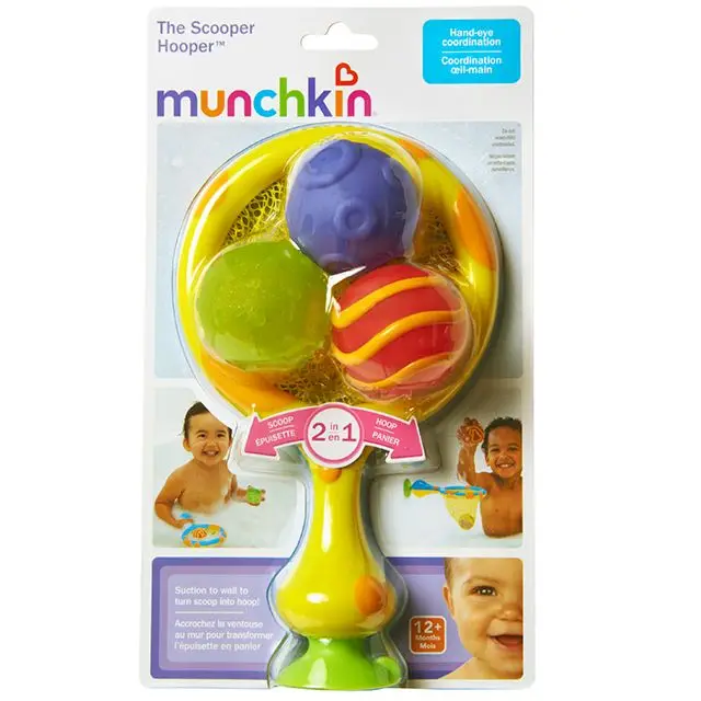 Игрушка для ванны Munchkin 2 в 1 кольцо с мячиками брызгалками