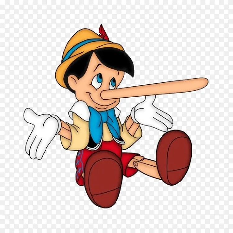 谎言真相象征欺骗病态谎言-皮诺曹