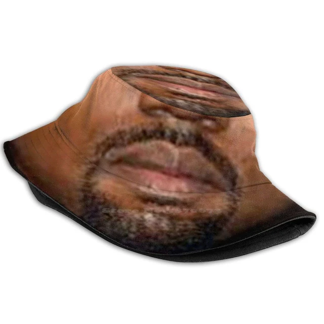 Kanye West Funny, Rapper Kanye West Mask, Beach Bucket Hats