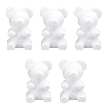 

5 Pcs Valentine's day DIY Modelling Foam Bear Mould (20cm Sitting Bear)