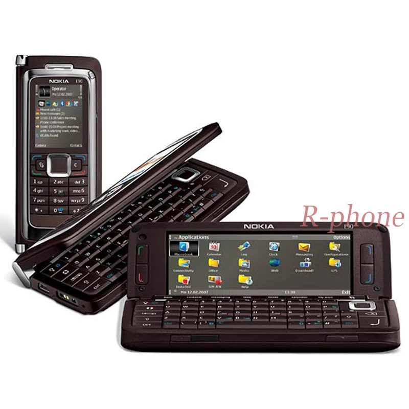 Оригинальный мобильный телефон NOKIA E90 GSM Qual Band 3g gps Wifi Bluetooth