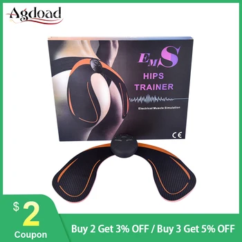 

EMS Hip Trainer Wireless Buttocks Hip Trainer Smart Fitness Muscle Stimulator Body Slimming Massager Box Packing