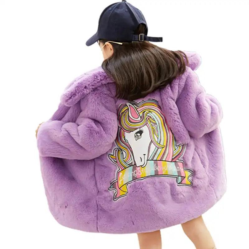 unicorn fur coat