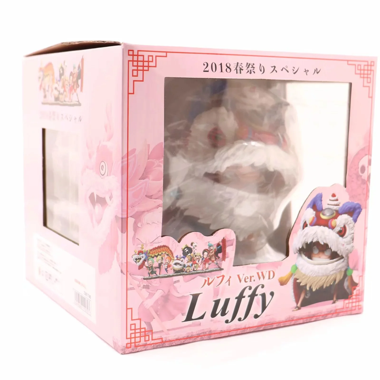 

Anime Toy One Piece Navigation Spring Festival GK Spring Edition of Dragon And Lion Dance Luffy Boxed