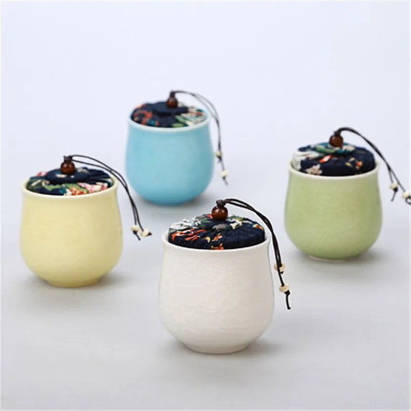 

Ceramic Containers for Tea Coffee Tea Sugar Jars Lids Chineses Tea Storage potjes met deksel contenedores de alimentos cocina