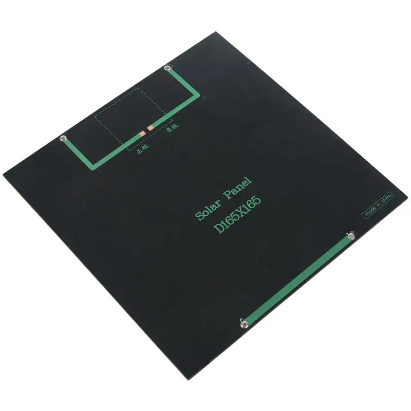 

Monocrystalline silicon solar panels 6V4.5W DIY solar panels 4.5 watts of solar panels connected red and black line 165 * 165mm