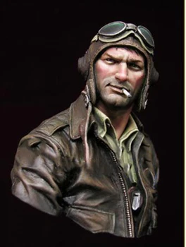 

Resin Kits 1/ 10 FLYING ancient pilot 1940 bust Resin Model DIY TOYS resin figure new