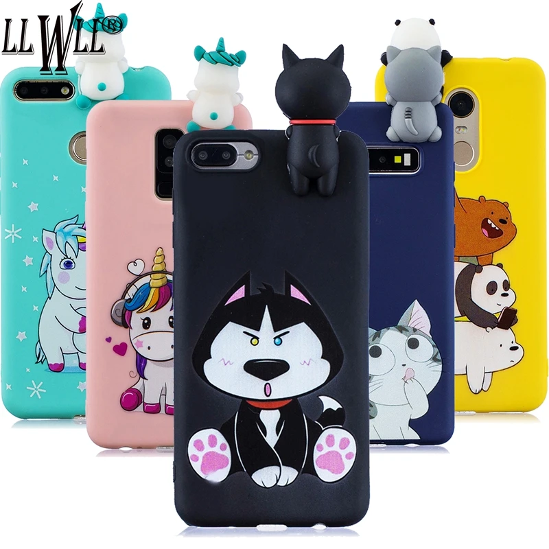 Игрушки мультфильм Redmi Go чехол для Xiaomi GO милые куклы тонкий мягкий силиконовый |