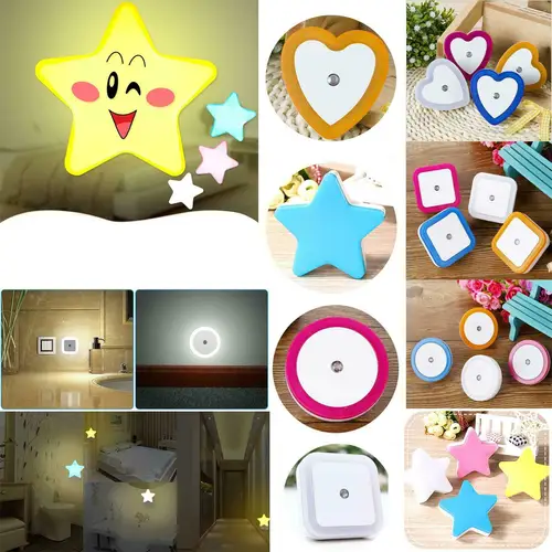 미니 귀여운 벽 플러그인 LED 야간 조명 자동 센서 침대 옆 램프: 어둡고 위험한 밤을 밝히는 안전한 조명 장치 가격 추천 순위 비교
