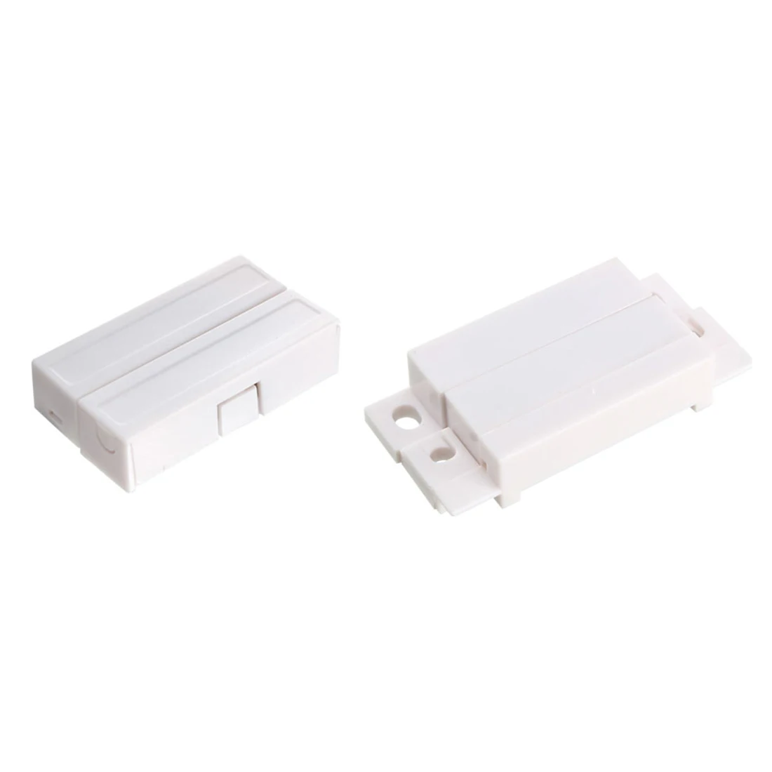 

uxcell 1-5pcs MC-31 MC-51 Surface Mount Wired NC NO Door Contact Sensor Alarm Magnetic Reed Switch White