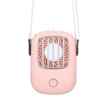 

NEW USB Portable Fan Wireless Hanging Neck Fan Compact and Convenient Air Cooler
