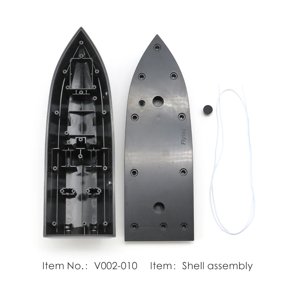 Flytec V002 2,4G Моделирование RC крокодил лодка запасные части лодка в сборе