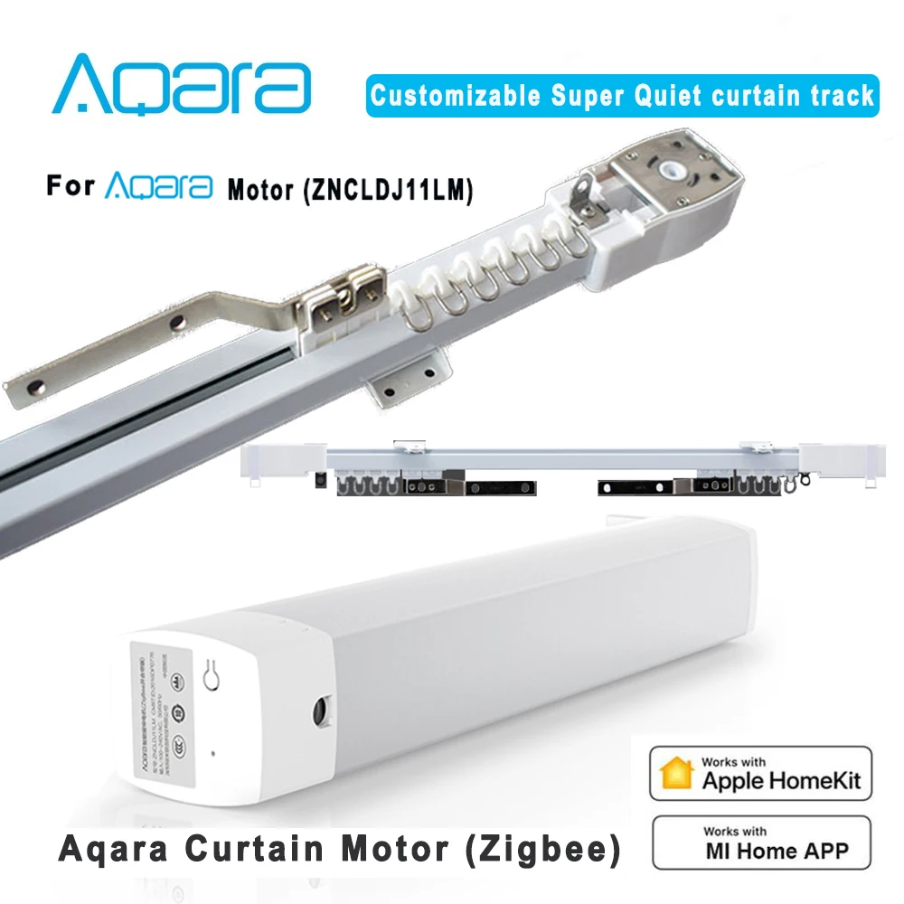 Мотор для штор Aqara Smart и направляющая моторизованная система дистанционного