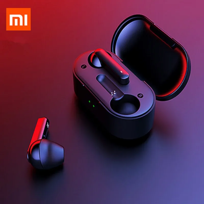 Xiaomi T3 TWS отпечатков пальцев сенсорные беспроводные наушники Bluetooth V5.0 3D стерео наушники с двойным микрофоном с шумоподавлением