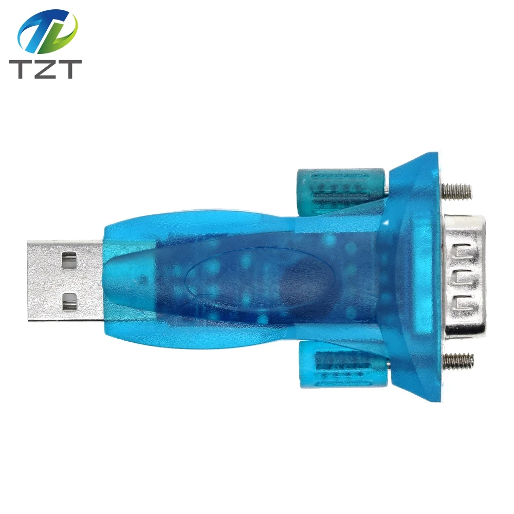 TZT HL-340 USB в RS232 COM порт Последовательный КПК 9 pin DB9 адаптер sup порт Windows7-64