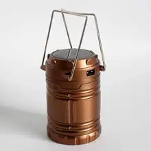 Растягивающийся светодиодный фонарь для кемпинга на солнечной энергии, небольшой фонарь, светильник для палатки, портативная лампа, светильник на солнечной батарее с зарядкой