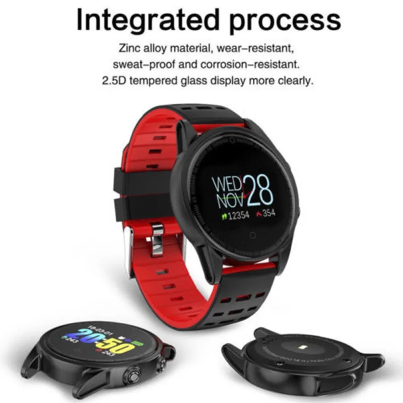 

Multi-function Waterproof Smart Wristband Bluetooth Step-By-Step Sports Watch Heart Rate Monitoring Smart Bracelet