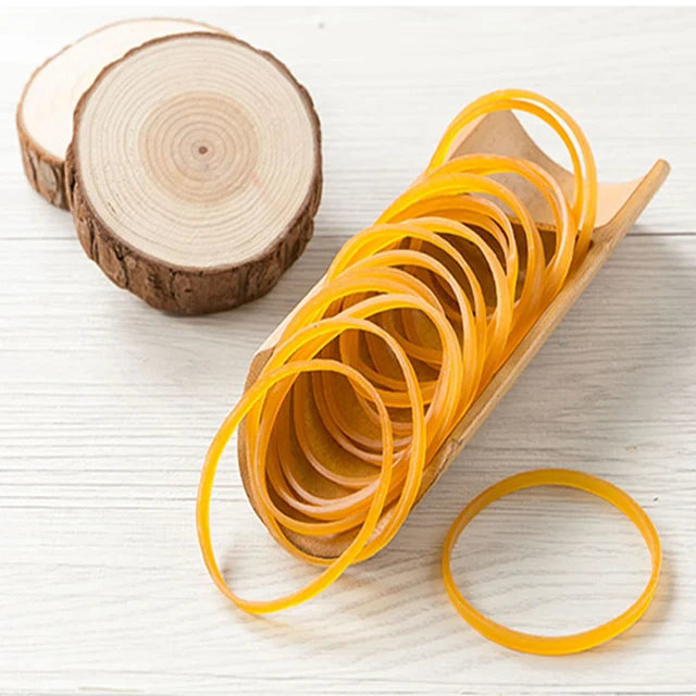 Elastici Di Gomma Grandi - 100 Pezzi Per Ufficio, Casa, Scuola, Larghezza 5mm E 10mm, Resistenti E Riutilizzabili