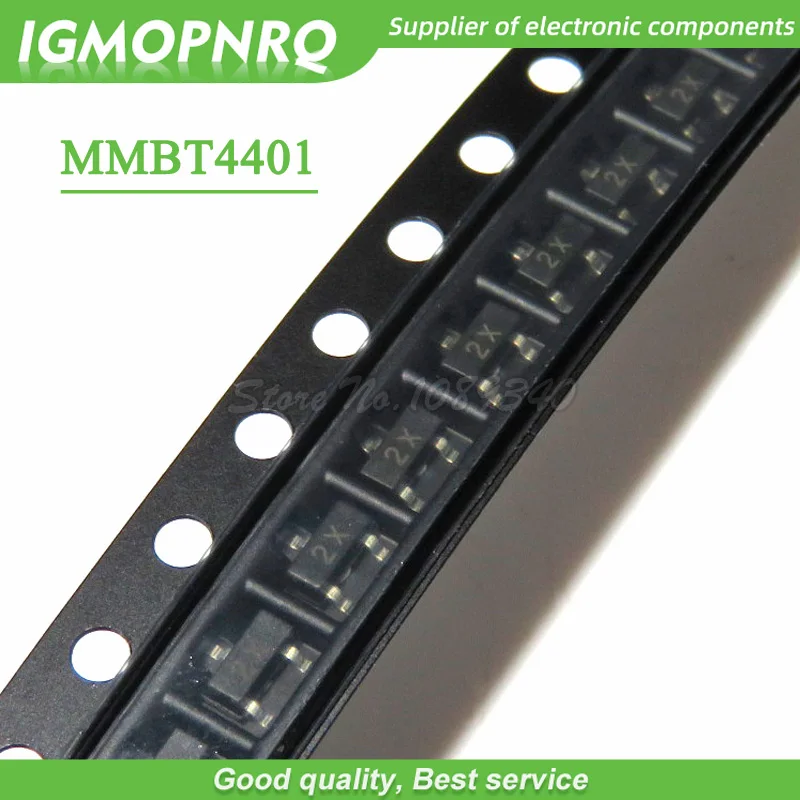 100 шт. Новый и оригинальный транзистор MMBT3906 MMBT3904 MMBT4401 MMBT5401 MMBT5551 MMBTA42 MMBTA92 SOT