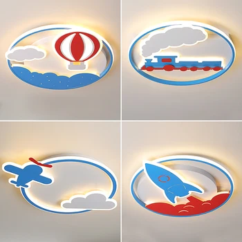 

Modern Led Ceiling Lights Bedroom Cartoon Colorful Surface Mounted Ceiling Lamp Multi-style Children's Lamp for Boys and Girls