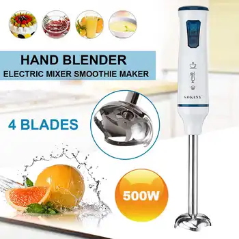 

3 IN 1 Electric Hand Blenders Mixture Egg Blenders Home Kitchen Mixer Baby Food Grinder Stick Fruit Juicer Vegetable