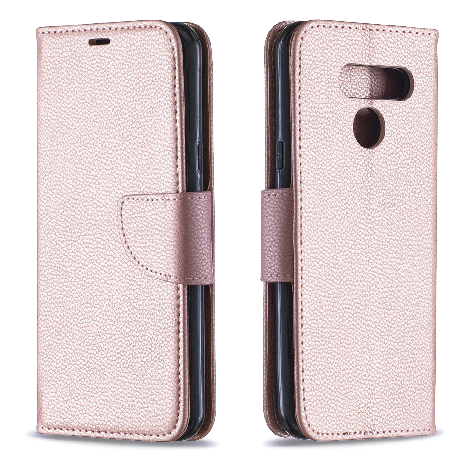 чехол K40 K50 Q60 Funda Phone Accessories Couples Simple Fashion Leather Flip Wallet Case For LG Stylo 5 K40 K50 Q60 Card Cover