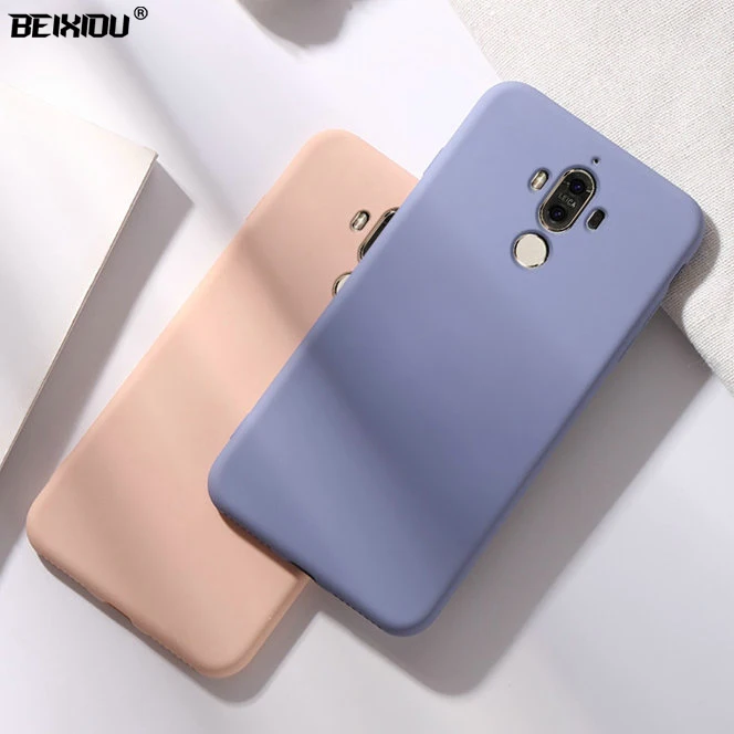 

Liquid State case for Huawei Mate 9 TPU silicone soft case for Huawei Mate 9 Pro Matte Color Back cover Case capa