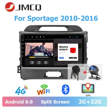 

JMCQ 9" Car Radio Android 9.0 player For KIA Sportage 2010-2016 Multimedia Video Player 2 din T3L Stereos Split Screen Head unit