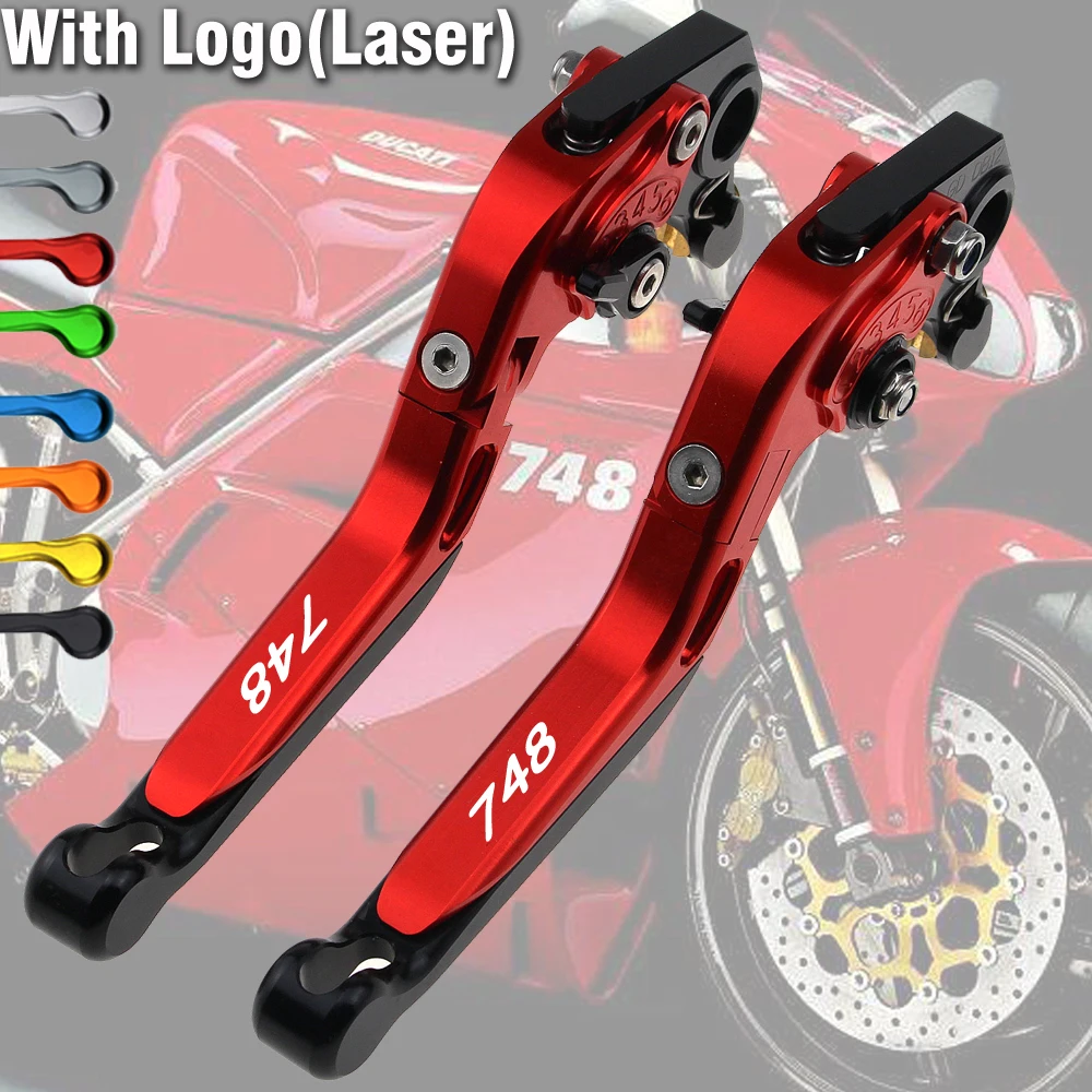 

For Ducati 748 1999 2000 2001 2002 2003 2004 CNC Motorcycle Brake Clutch Levers Adjustable Foldable Extendable
