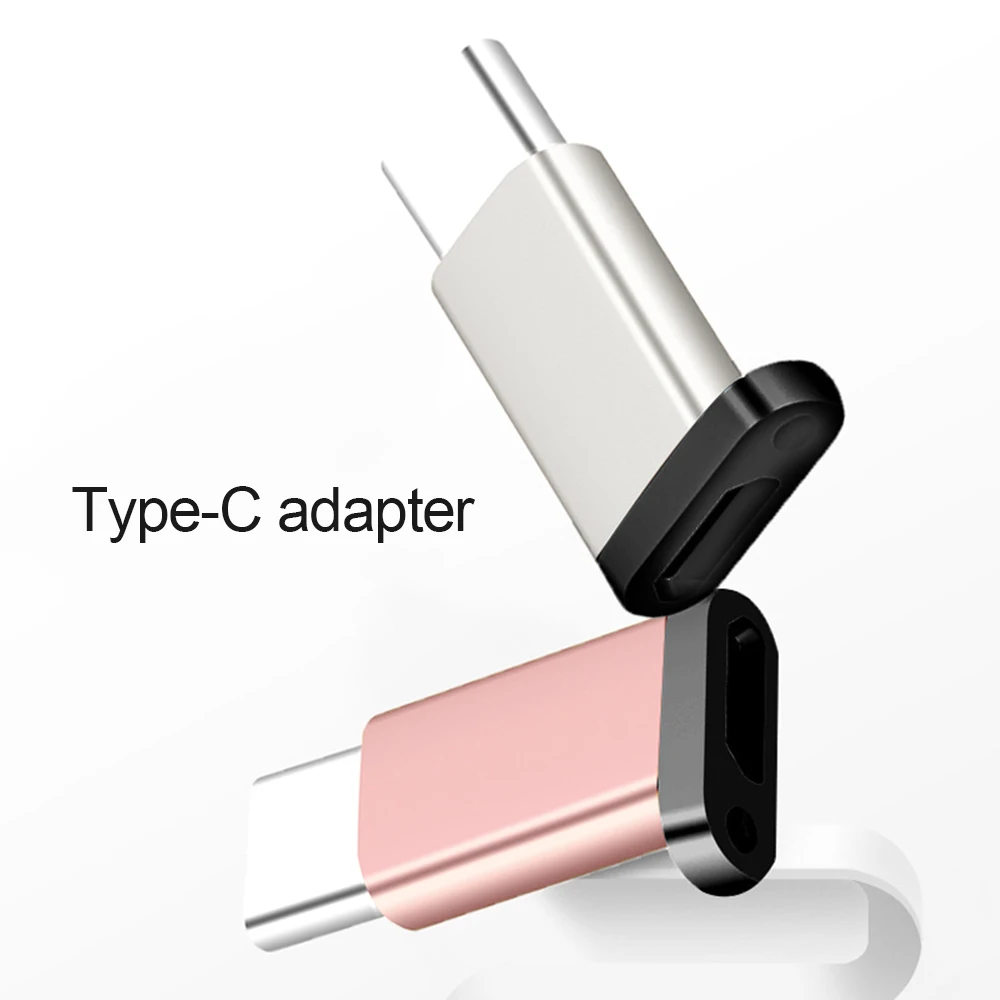 Портативный usb type C Мужской к Micro USB Женский адаптер usb type-C поддержка OTG для Xiaomi 4C samsung Galaxy S8 LG планшет