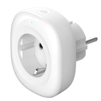 

Wifi smart socket mobile phone remote control plug-in board timer switch Alexa Google Home graffiti smart German socket