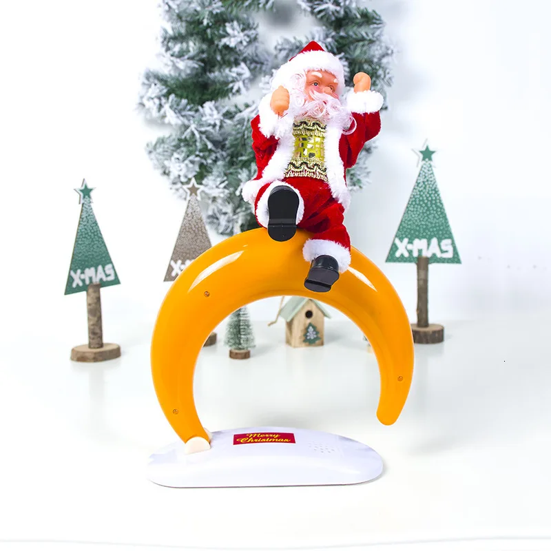 

New Arrival Christmas Santa Claus Decorations Electric Dancing Christmas Music Santa Children's Gift Decoration Merry Chrismas