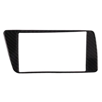 

New 7 Inch Carbon Fiber GPS Navigation Panel Cover Trim Fit for Audi Q5 2009-17