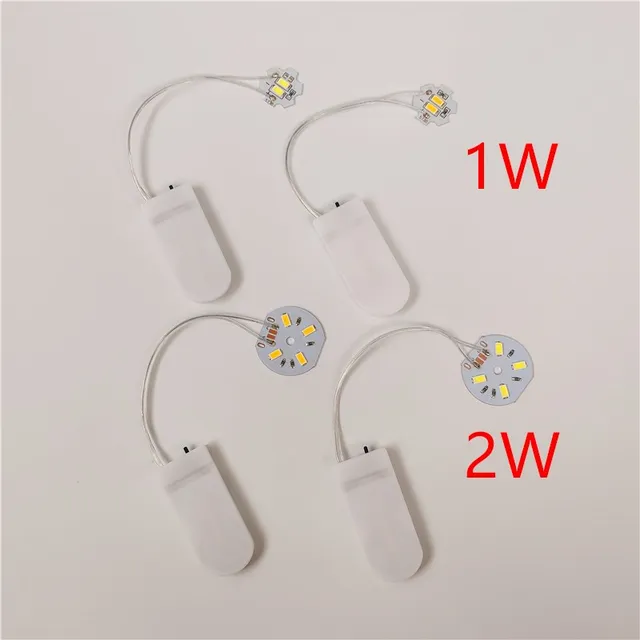 Mini DIY Small Bulb Handmade Luminous Button Lamp Beads Color Flashing LED Electronic Light 1