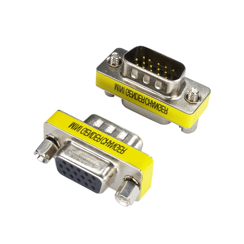 VGA adapter for hole vga15-pin male to female conversion head display connection extension cable docking TV projector HD cable