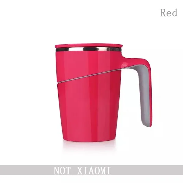 Not xiaomi Red Xiaomi Magic Fiu Нескользящая чашка для заливки брызг 304 470 мл нержавеющая инновация не двойная изоляция ABS 35 - Цвет: Not xiaomi Red