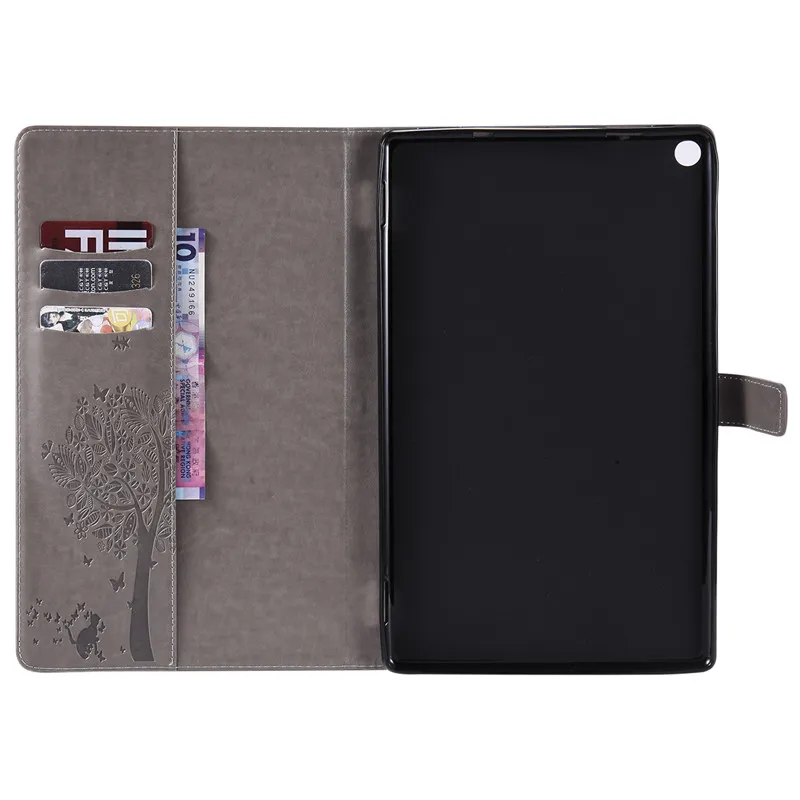 Wekays для Amazon HD10 кожаный чехол с рисунком кота дерева для Coque Amazon Kindle Fire HD10 HD 10 10 дюймов Чехлы для электронных книг