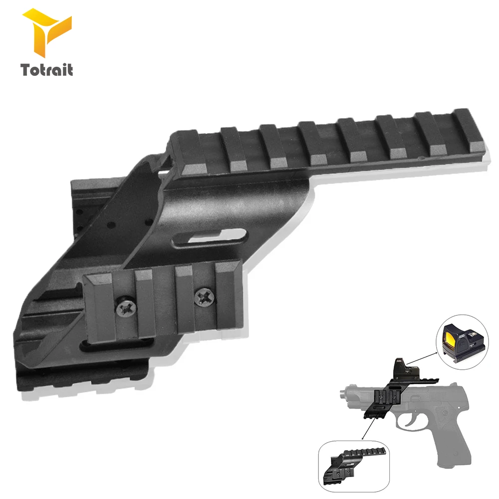 TOtrait Универсальный Тактический Пистолет пластиковая полимерная база Quad Rail