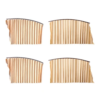 

Car Side Window Sunshade Drape Magnetic Rail Anti UV Auto Window Curtain 3 Type UV Protection Heat Insulation Visor Blinds Cover