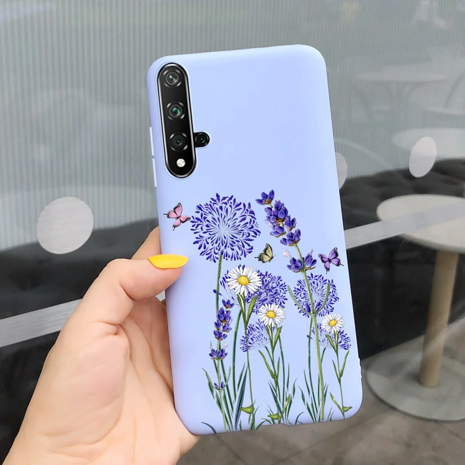 Stylish Painted Silicone Soft TPU Phone Case Cover