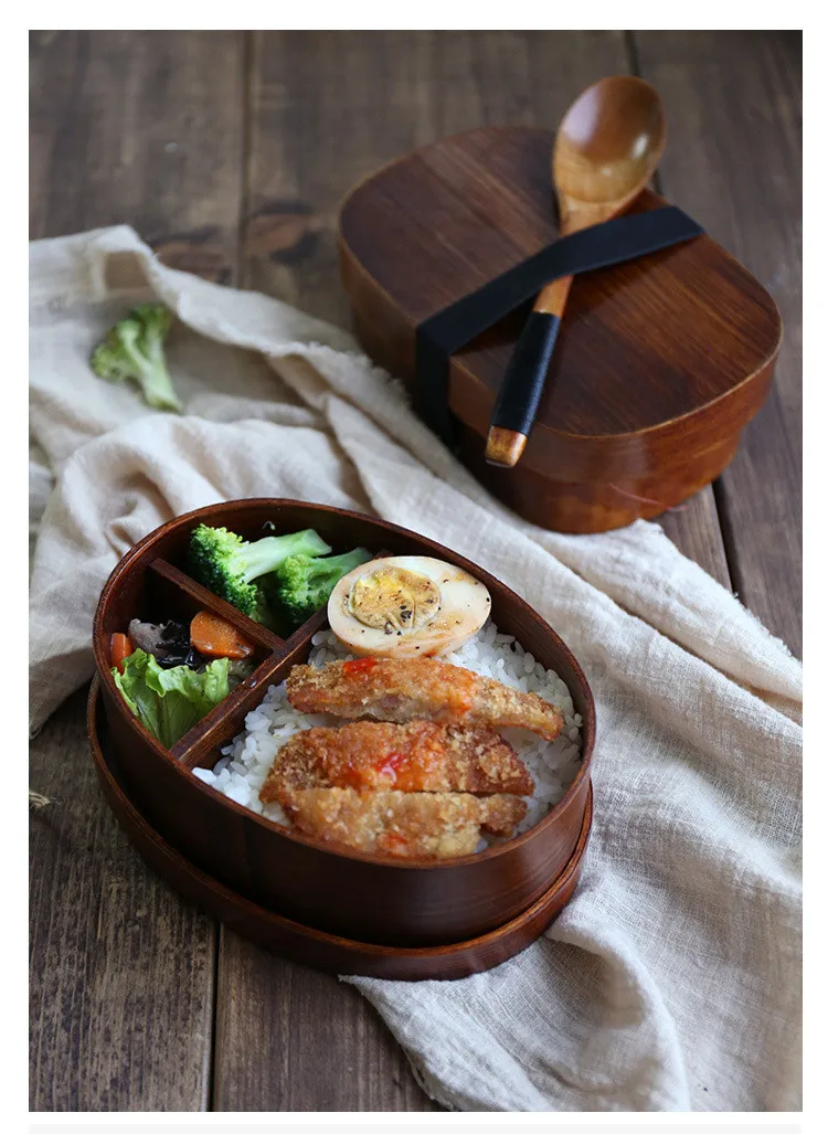 Japanese Style Wooden Lunch Box Eco Friendly » Planet Green Shop H40f917620ece4a72a9a3385096679ff9h » Planet Green Shop