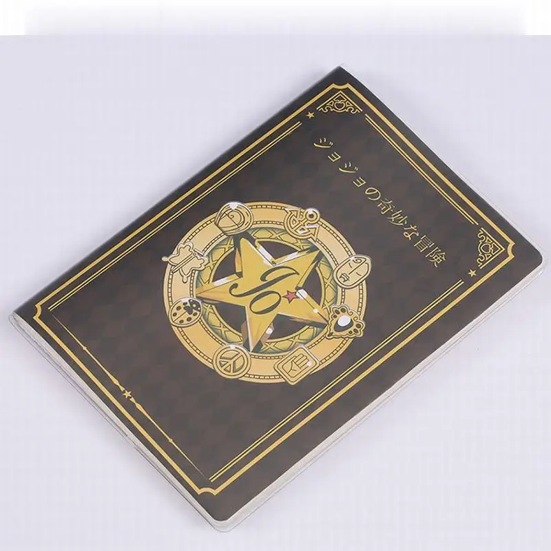 

21cm Anime Figure Notebooks Jojo Bizarre Adventure Notebooks Student Note Book Jojos Bizarre Aventure Figure Notebooks