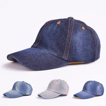 Джинсовая детская бейсбольная кепка, бейсболка в стиле хип-хоп, летняя спортивная Кепка для мальчиков и девочек, регулируемая солнцезащитная Кепка
