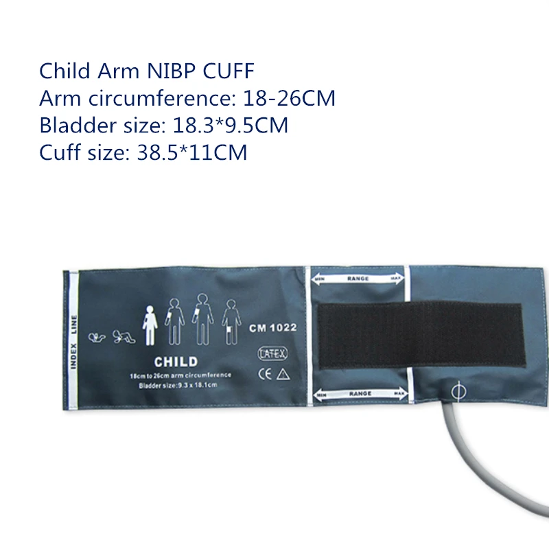 Medical Adult Blood Pressure Cuff Sleeve Neonatal Infant Child Cuff Belt  for Sphygmomanometers NIBP Monitor Cuff Single Tube images - 6