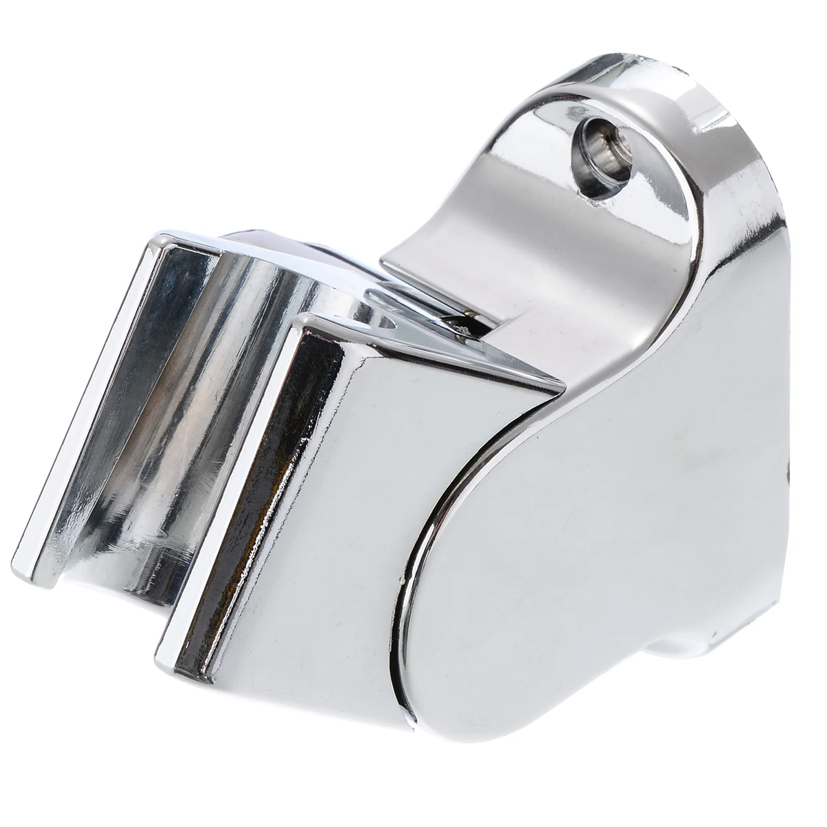 1pcs 8 x 7.3cm Adjustable Chrome ABS Silver Bathroom Shower Head Holder Stand Wall Mounted Bracket Bathroom Fixtures