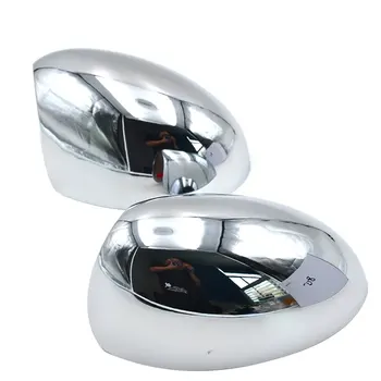 

Chrome Door Mirror Cover LHD Plastic Rear Side View Rearview Mirror Trim Cover for 2001-2006 MINI Car Styling